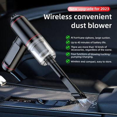 Leistungsstarker Staubsauger 4 in 1 mit 6000PA-Saug-LED-Leuchten und USB-Stromquelle