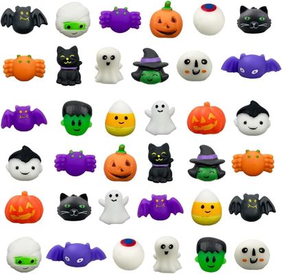Zeichentrickfilm Fidget Squishy Toy 18pcs 24pcs Blind Box Halloween Spielzeug Squeeze Spielzeug für Kinder