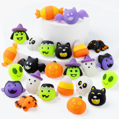 Zeichentrickfilm Fidget Squishy Toy 18pcs 24pcs Blind Box Halloween Spielzeug Squeeze Spielzeug für Kinder