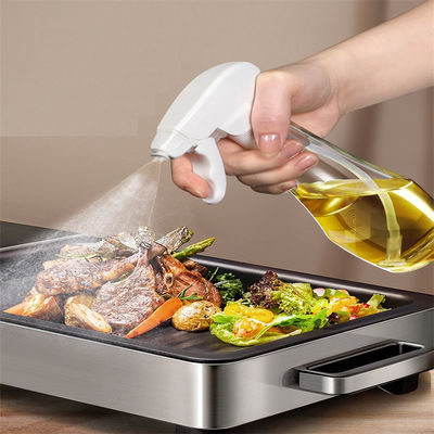 Home Küche Plastik PP Spray Flasche 200ml zum Kochen Grill Olivenöl Essig Sprayer