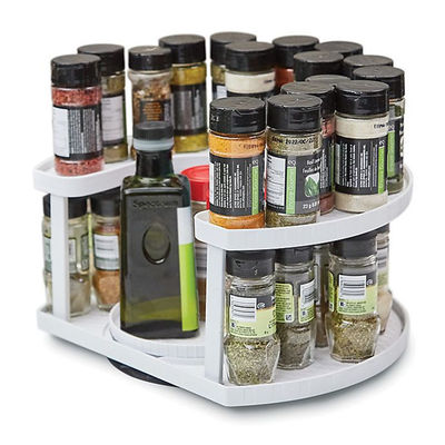 Home Kosmetik-Speichergötter ABS-Rotationsregal Schrank-Organisator mit individuellem Logo