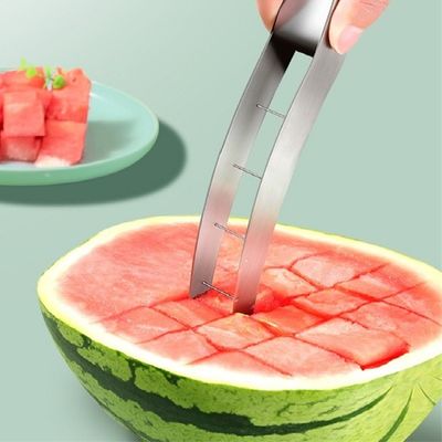 304 Edelstahl Wassermelonen-Schneidemaschine und Zangen in einer langlebigen Schneidmaschine