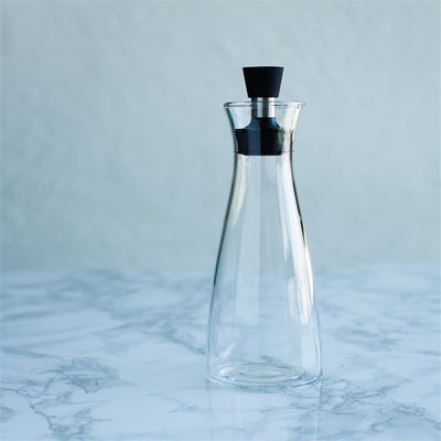 650 ml/400 ml Glas-Flaschen für Öl- und Essig-Dispenser ohne Tropfentwicklung für die Küche