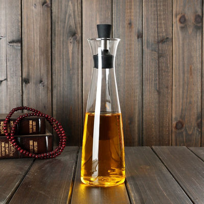 650 ml/400 ml Glas-Flaschen für Öl- und Essig-Dispenser ohne Tropfentwicklung für die Küche