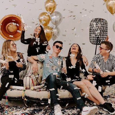 Geld Confetti Handheld Party Versorgung Confetti Kanone mit Custom Logo Eisenflasche