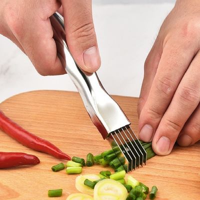 Stockiertes Schrottmesser aus 430-Edelstahl für Obst- und Gemüsewerkzeuge
