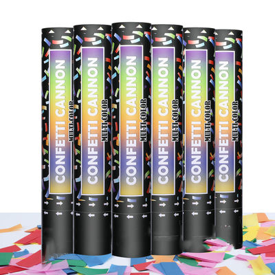40cm Farb-Biodegradable Party Popper Konfetti Kanonen für bunte Feiern