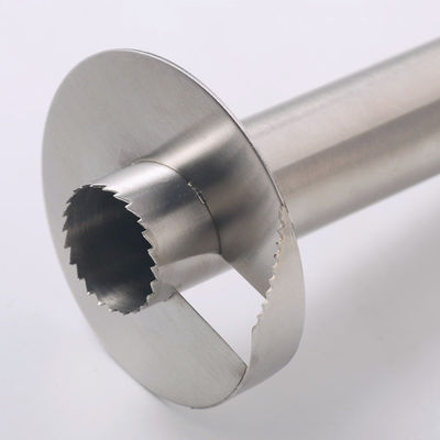 24*11cm manueller Fruchtschneider aus Edelstahl mit scharfer Klinge und abnehmbarem Griff