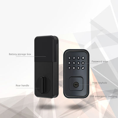 Sichern Sie Ihre Tür mit batteriebetriebenem digitalen Smart Lock und TTlock Tuya WiFi App