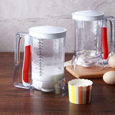 17x11.4x18.7cm Buttermehl-Paste-Dispenser für Pfannkuchen-Cookie-Kuchen-Muffins-Separator