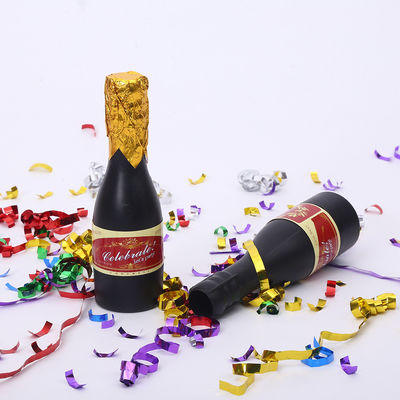 Custom Logo Champagner Flasche Party Popper Die ultimative Jahresfeier Zubehör