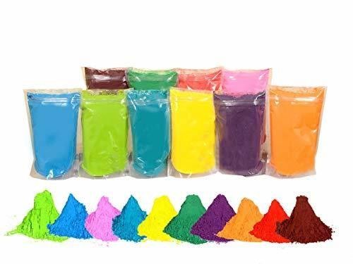 13*18cm Größe Regenbogen Run Maisstärke für das Festival Farbstärke