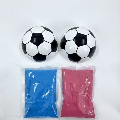 Geschlecht offenbaren Requisiten Confetti Pulverfüllgerät 14*14*14cm Fußball für Babyfeiern