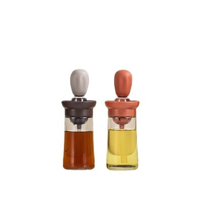 Oliven-Superior-Glas-Messöl- und Essigflasche für die Küche 6,45*20cm