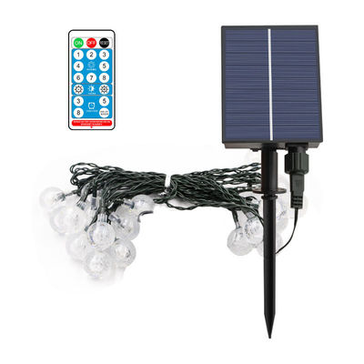 Fernbedienung Blasenkugel Solarstring Lichter für Garten Bistro Cafe Hinterhof Urlaub