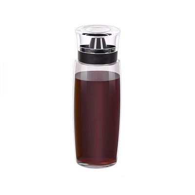 Glasölsprüher Essigspender Flasche 280ml 9,5oz mit Messwaage Pumpe