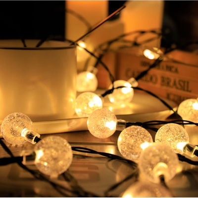 PVC warme weiße klare Vintage-Lampen Girlande Lichter für Feen Hochzeitsdekoration 5-102m