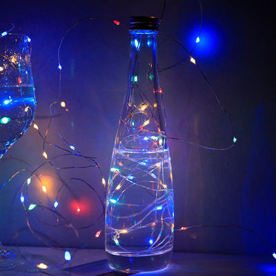 7/22/32m Wasserdicht LED Solar Kupferdraht Weihnachtsbaumleuchten mit PVC Material Warm