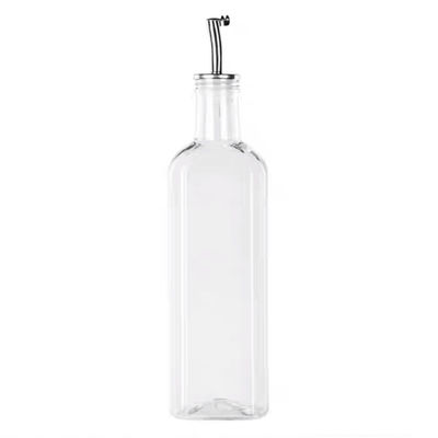 Grüner Glasöl-Drizzler 500 ml für das Kochen mit Schlauch aus Edelstahl