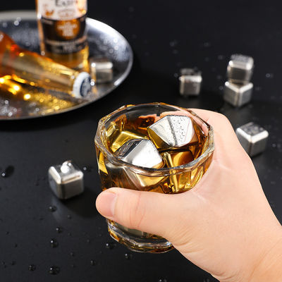 304 Edelstahl Whiskey Stein Geschenk Set 8 Stück pro Set für Kühlwein