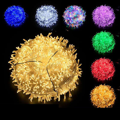 Wasserdichte PVC LED-Stringlampen für Halloween Dekoration 100 LED Hochzeitsfeier im Freien