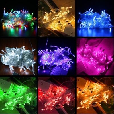 Außenwasserdicht 300m Lila LED Feenlichter String Girlande für Weihnachtsfeiertage Dekoration