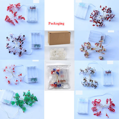 Fee Star Lichter LED String Schwarze Weihnachtslichter Dekorationen mit individuellem Logo