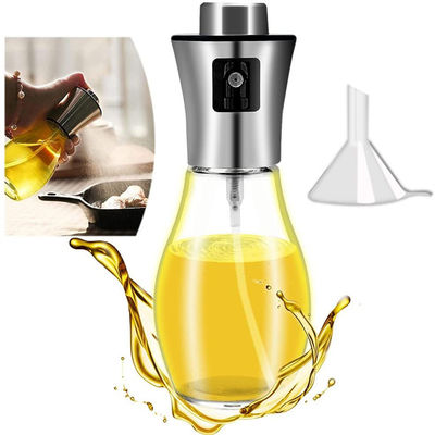 Bequeme und langlebige Ölflasche Spray 165ml Glas Öl Spray Flasche zum Kochen Salat BBQ