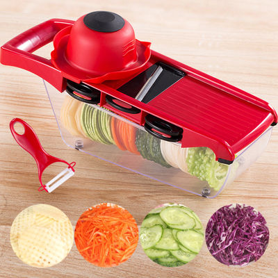 Obst- und Gemüsewerkzeuge 10 in 1 ABS-Gemüsegrater/Schneider für Obst und Gemüse