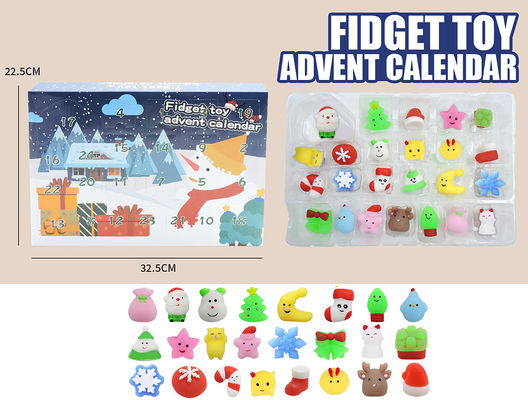 Weihnachts-Countdown Kalender Feiertage Weihnachts-Countdown Geschenke Kinder Kleinkinder Mädchen Party Favorit