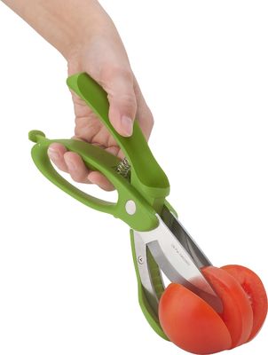 Salat-Schere mit PP-TPR-Handgriff Grünes Gemüse-Knipper zum Schneiden von Salaten