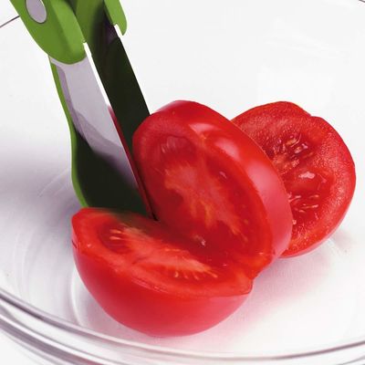 Salat-Schere mit PP-TPR-Handgriff Grünes Gemüse-Knipper zum Schneiden von Salaten