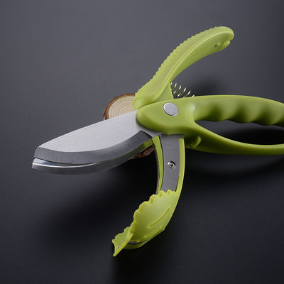 Salat-Schere mit PP-TPR-Handgriff Grünes Gemüse-Knipper zum Schneiden von Salaten