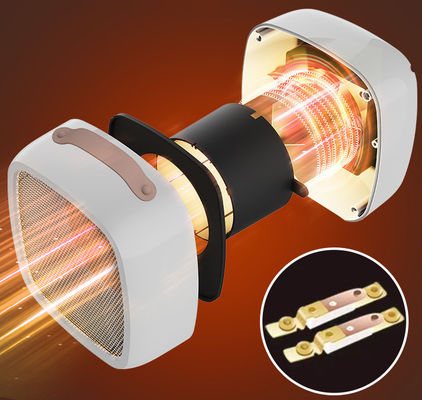 Mini-PTC-Lüfterheizung 400W Heizdraht für bequeme und gemütliche Heizung in kleinen Räumen