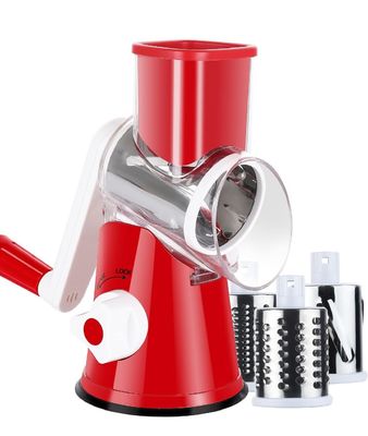 Bestseller Obst-Gemüse-Rotationsgrater Edelstahl-Multifunktions-Schneidemaschine