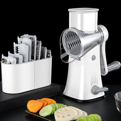 Nachhaltige Küchenwerkzeuge 5 in 1 Rotationsgrater zum Schneiden und Graten von Gemüse