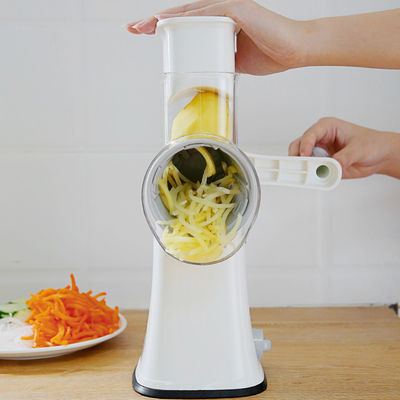 Nachhaltige Küchenwerkzeuge 5 in 1 Rotationsgrater zum Schneiden und Graten von Gemüse