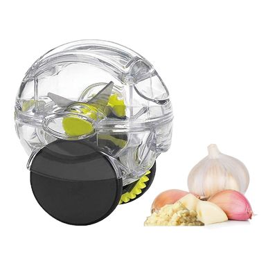 Kunststoff-Rolling Knoblauchpresser-Kremmer-Chopper-Küchengeräte 6,3*5,0*8,0 cm Annehmbar
