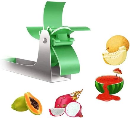 Effiziente Schneiden von Wassermelonen mit Windmühle Design Salat Frucht Schneider Schneider 33 * 7 * 3,5 cm