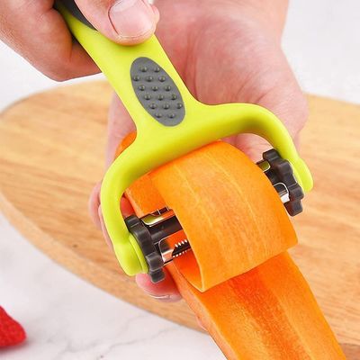 Zuhause Küche Edelstahl Obst Apfel Rotation Kartoffel Kartoffel Gemüse Schwenkpeeler