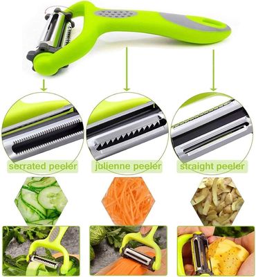 Zuhause Küche Edelstahl Obst Apfel Rotation Kartoffel Kartoffel Gemüse Schwenkpeeler
