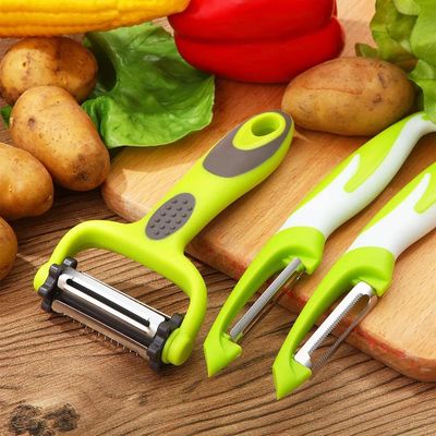 Zuhause Küche Edelstahl Obst Apfel Rotation Kartoffel Kartoffel Gemüse Schwenkpeeler
