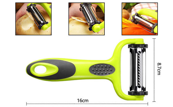 Zuhause Küche Edelstahl Obst Apfel Rotation Kartoffel Kartoffel Gemüse Schwenkpeeler