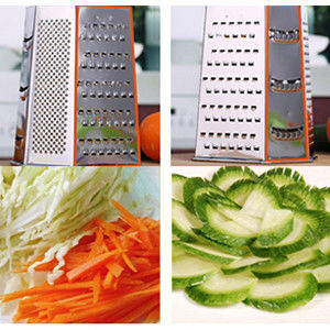 Bestseller Küchenzubehör 6 Seiten Manuelle Käse Grater aus 410 Edelstahl