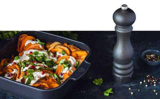 Keramischer Kern Grobe Salz-Pfeffer-Schleifflasche für Gourmet-Kocherei