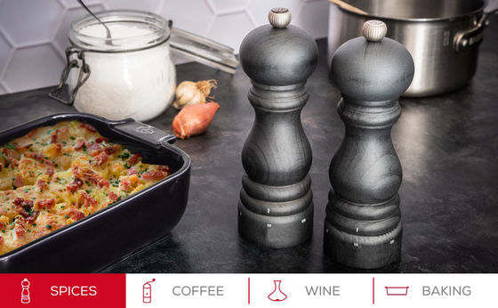 Keramischer Kern Grobe Salz-Pfeffer-Schleifflasche für Gourmet-Kocherei
