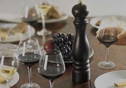Keramischer Kern Grobe Salz-Pfeffer-Schleifflasche für Gourmet-Kocherei