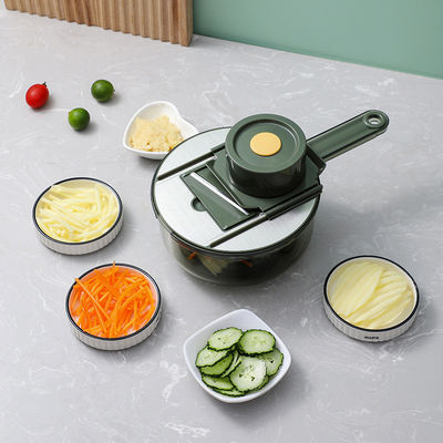 12 in 1 Multifunktions-Handgemüse-Schneidemaschine für grünes Gemüse und Obst