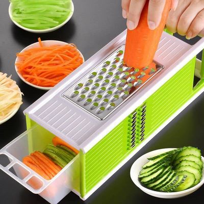 Multifunktionale Obst-Gemüse-Werkzeuge Zwiebeln Kartoffelschäler Schneider Schneider Grater
