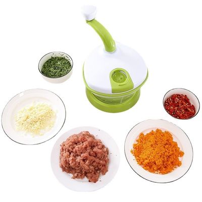 Nahrungsmittel-Handbetrieb Gemüseschneider Schneider Fleischmüller Salatmischmaschine Spinner mit Deckel